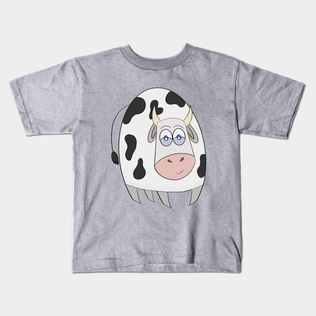 A sweet cow Kids T-Shirt by DiegoCarvalho